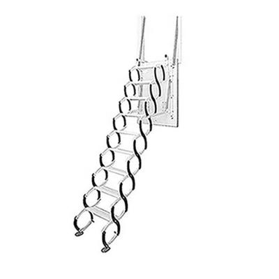 China Hot Selling Scissor Shape Wall Access Attic Convenient Ladder Folding Ladders for sale