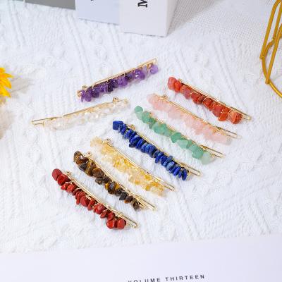 China China Girl's Day European Style Small Fresh Cheap Crystal Gravel Gifts Bobby Hair Pin for sale