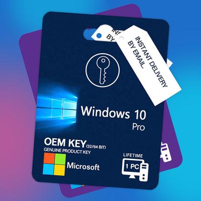 China Hardware-Software Fast Shipping Home Win10 Pro Win10 Activation Code Wholesale Key Computer Hardware-Software Win 10 for sale