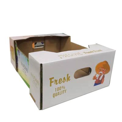 China Recyclable Wholesale Corrugated Shipping Fruit Banana Packaging China Corrugated Carton for sale