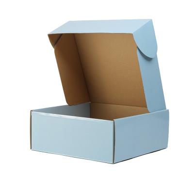 China High quality Colored Corrugated Mailing Boxes Custom Size Gift Packaging Big Corrugated Carton for sale