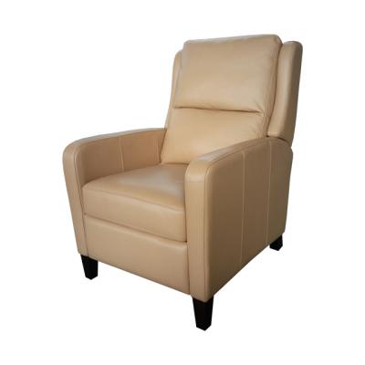 China Traditional / Modern Manufacturer Provides 710*925*1030mm Commercial Household Full Genuine Leather Recliner for sale