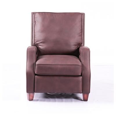 China Traditional/Modern Best Selling 800*1010*1020mm Recliner Leather Manual Sofa Modern Home Recliner for sale