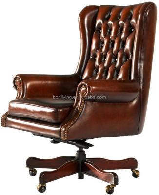 China Cheap Low Price Extended Recliner Massage Leather Adult Executive Wheels Swivel Ergonomic Office Chair for sale