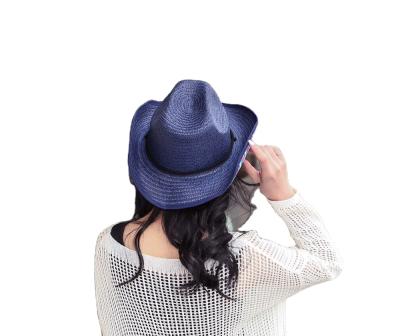 China Straw cowboy hat paper checked lemmy straw hat wholesale 	Character Cowboy Hat for sale