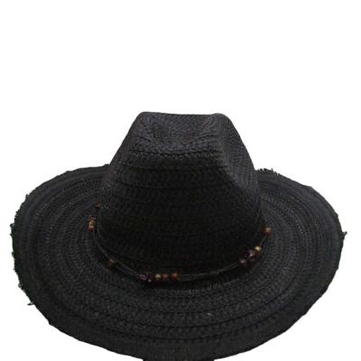 China Cheap Character Mens Mexican Straw Cowboy Hats Paper Straw Hat for sale