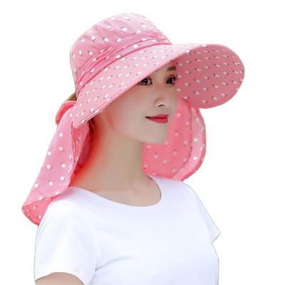 China Daily Life Occasion Sun Hat Formal Fishing Camping Hiking Outdoor Boating Summer Women Scarf Hat Sun Protection Gardening Hat for sale