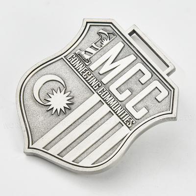 China Europe Custom high quality made of zinc alloy medal keys football metal sport medal for sale