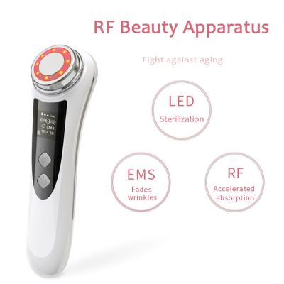 China Hot new arrival 2021 face lift rf beauty instrument skin tightening beauty facial rf tool beauty device for sale