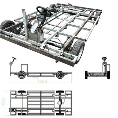 China ELECTRIC CAR Gearbox Size 48V/60V Big Differential Motor Electric Sedans Four Wheels Cars Chassis for sale