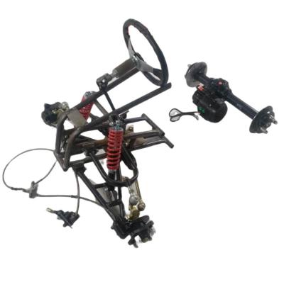 China QUAD WHEEL Electric Atv Transmission Gearbox ATV UTV Front Swingarms And Rear Axle for sale