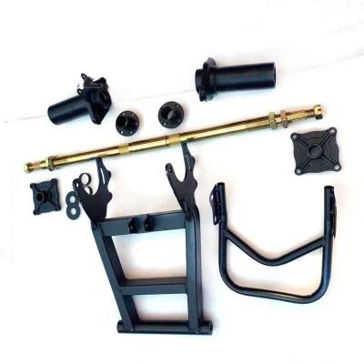 China GY6 Track Scooter Motorcycle 2 Wheels Modify 3 Wheels ATV Rear Axle Swingarm Fork for sale