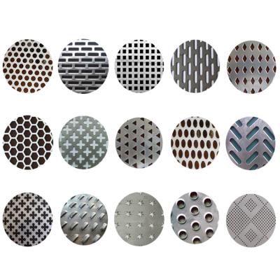 China Corrosion Resistance Stainless Steel Round 304 / 316L Hole Manufacturer Customized Perforated Metal Sheet for sale