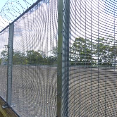 China Manufacturer easily assembled high security 358 guardrail good quality price, anti climb wire mesh fence in malaysia for sale