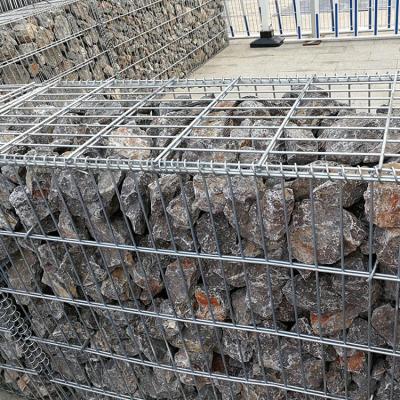 China Factory Prices Anti-Corrosion 2x1x1 Galvanized Welded Wire Mesh Gabion Basket Retaining Wall for sale