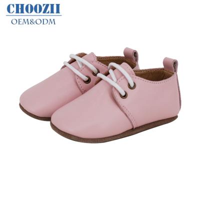 China Guangzhou genuine leather infant shoes children shoes oxford baby shoes newborns flat shoes Choozii good prices for sale