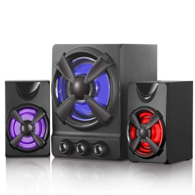 China Yes 2022 aux speakers. Mini BT Speaker Computer Gamer Computer Gaming Multimedia Portable Audio Music Player Speaker 2.1 USB Party DJ for sale