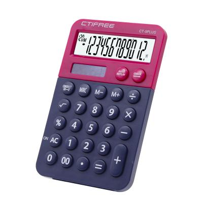 China CT-5Plus Brand Mini Calculator CTIFREE Bi-Directional Power Small Size Multipurpose Calculator Colorful Design for sale