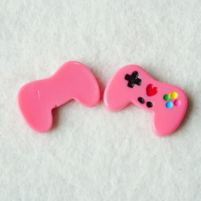 China Europe 200Pcs/Bag Flarback Resin Charms Game Controllers Cabochons For DIY Craft Making for sale