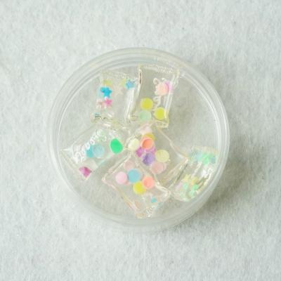 China 200Pcs/Bag Europe Resin Flatback Charms Sweet Candy Cabochons Mud DIY Craft Craft Scrapbooking Ornament for sale