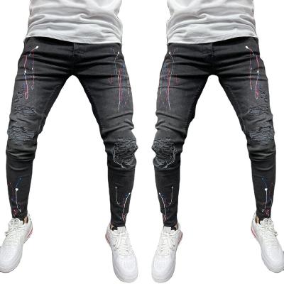 China JUSTNEW 2022 New Design Men's Breathable Jeans Made in Foshan for sale