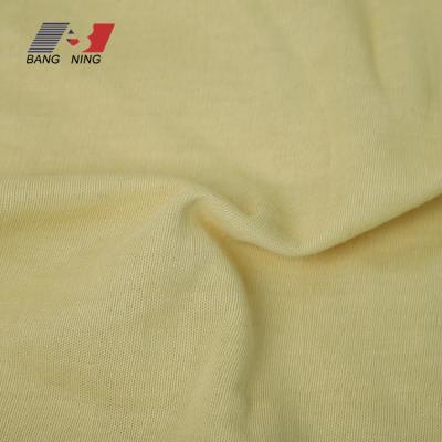 China Reliable Performance Flame Retardant Cut Resistant High Temperature Resistant Self Extinguishing Knitted Aramid Fabric For Fireman Cloth for sale