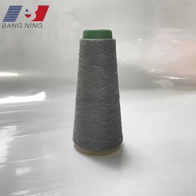 China Hot Sale Cut Resistant Slash Make Resistant Anti Cut Conductive Running Yarn Fiber Ne30/3 Solution Gray Yarn For Workwear for sale