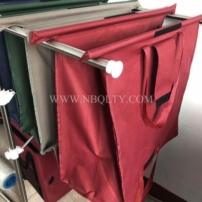 China 100% Eco-friendly Thermal Insulated Grocery Cart Bag Novelty Shopping Cart Reusable Bags for sale