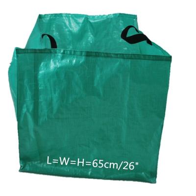 China 100% Eco-friendly Square Green Sheet Collector Buckets - PE Woven Fabric for sale