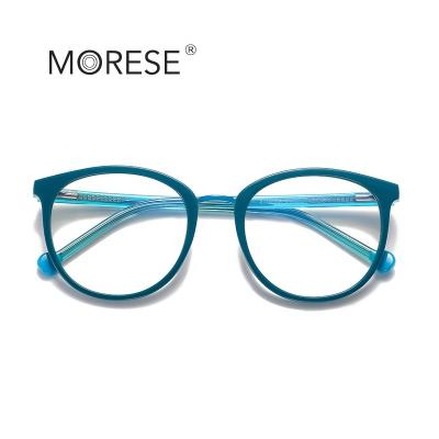 China Reading Game Working MORESE Model 2114 Optical Frame TR90 Designer Eyeglasses Round Eyewear OEM Logo Customized Eyeglasses Ready Stock for sale