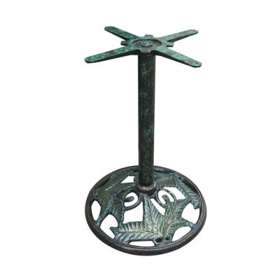 China Wholesale Modern Vintage Antique Load Bearing Metal Furniture Base Dining Table Frame Cast Iron Base Piece For Home Furniture for sale