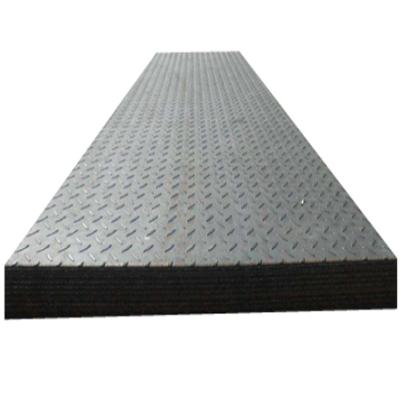 China Boat Plate Building Material Galvanized Galvalume Roofing Materials Checkered Antilip Metal Sheets Black Checkered Steel Plate For Flooring for sale