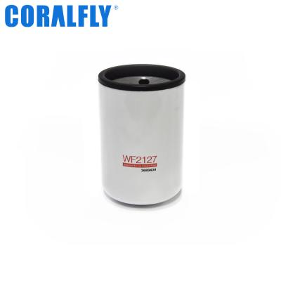 China ISO9001 Engine Coolant Filter CORALFLY Wf2127 Coolant Filter for sale