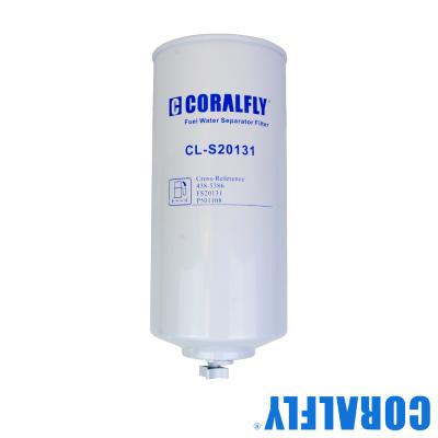 China Coralfly Construction Machinery Fuel Filter 438-5386 FS20131 P501108 For Donaldson Fleetguard à venda