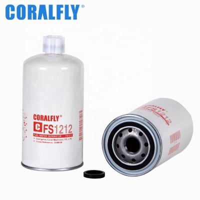 China HEPA Fs1212 Fuel Filter ISO9001 CORALFLY Fs1212 Cross Reference for sale
