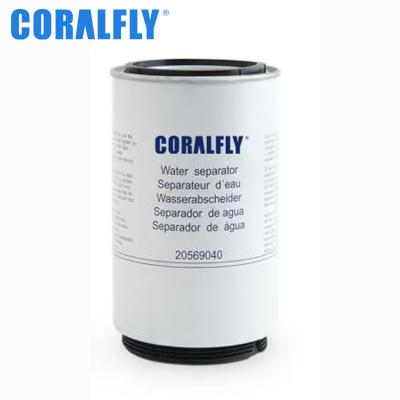 中国 CORALFLYの掘削機20569040の燃料水分離器フィルター 販売のため