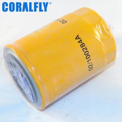 China JCB 100284 van ISO9001 02 Oliefilter voor Tractorendieselmotor Te koop