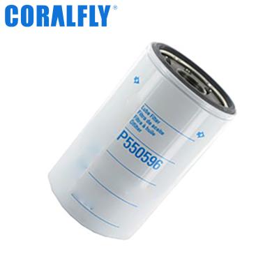 China ISO9001 Filtro de aceite P550596 para el motor CORALFLY en venta