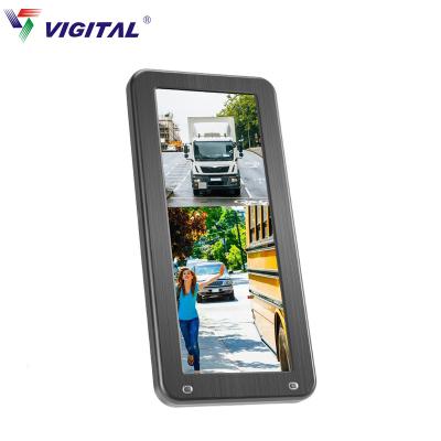 China Support 12.3 Inch 24V IPS 1280*720P Multi-Language Full View Mirror Rearview TFT Car Bus Truck Truck Recording Blind Corner Monitor for sale