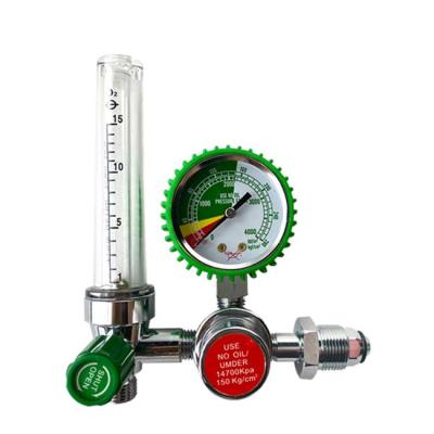 China To regulate for oxyen the flow and pressure of cheap medical oxygen cylinders bullnose oxygen flow meter regulator CGA540 for cylinder for sale