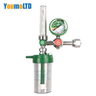 China To adjust for oxyen the flow and pressure of CGA540 Oxygen Cylinders CO2 Gas Pressure Oxygen Regulator Cylinder Medical Bottle Flow Meter for sale