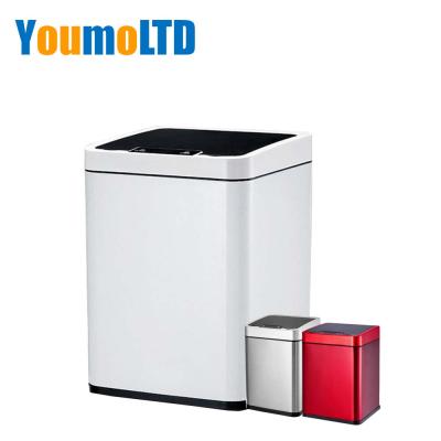 China 10L Household Thrash Sensor Around Smart No Touch Touchless Trash Can Ozone for sale