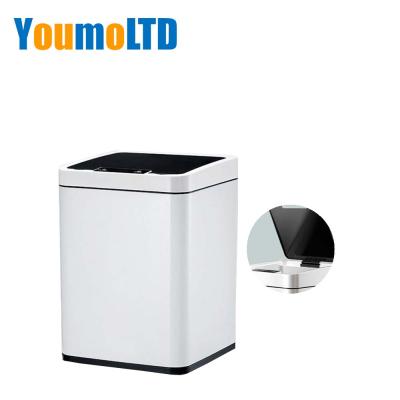 China Waterproof Most Popular Stainless Steel Trash Can Intelligent Rubbish Bin Smart Waste Bin for sale