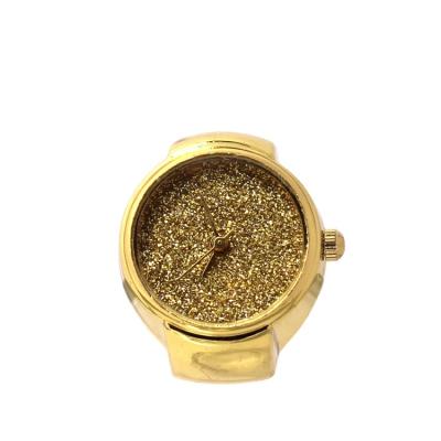 China Creative Retro Bling Flip Finger Watches Ring Watch Fashion Watch For Girls for sale