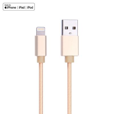 China Fast Speed ​​Charging Nylon Braided USB-A C94 To Charging Cable MFi Certificated USB Cable Fast Charger Cable For Mobile Phone for sale