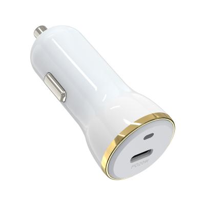 China 2021 Popular Wholesale Popular Cell Phone Factory Lower Prices 12W Car Charger Single Left Fast Charging Adapter For Mobile Phone for sale