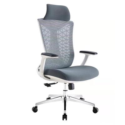 China Modern Luxury Foshan Executive Office Mesh Office Chair High Specification Rotating Back Chair for sale