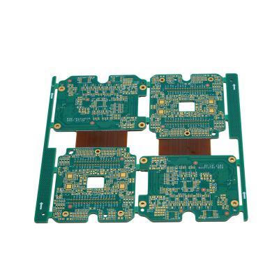 China Comsumer cable fr4 panel gold plating cable pcb maker fpc rigid-flex board for sale