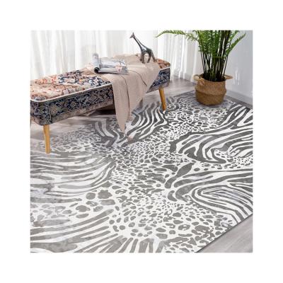 China China Factory Good Quality Reversible Carpet Fashionable Style Custom Home Faux Fur Printed Big Small Size Living Room Carpet for sale