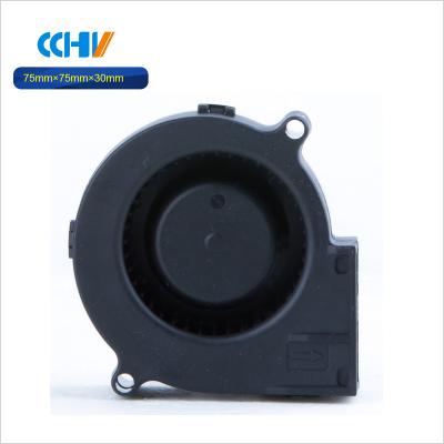 China Waterproof Brushless Cooler 75X75X30Mm Ip67 12V 3Wire DC Blower Fan for sale